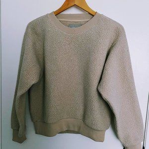 Everlane ReNew Fleece Sweatshirt - size S